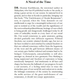 The Torch Bearers of Kerala Renaissance