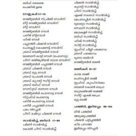 Filling Palaharangal