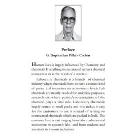 Laboratory Chemicals: An Indian perspective